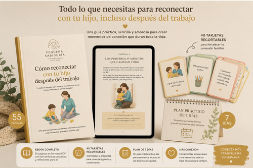 Cómo reconectar con tu hijo después del trabajo
