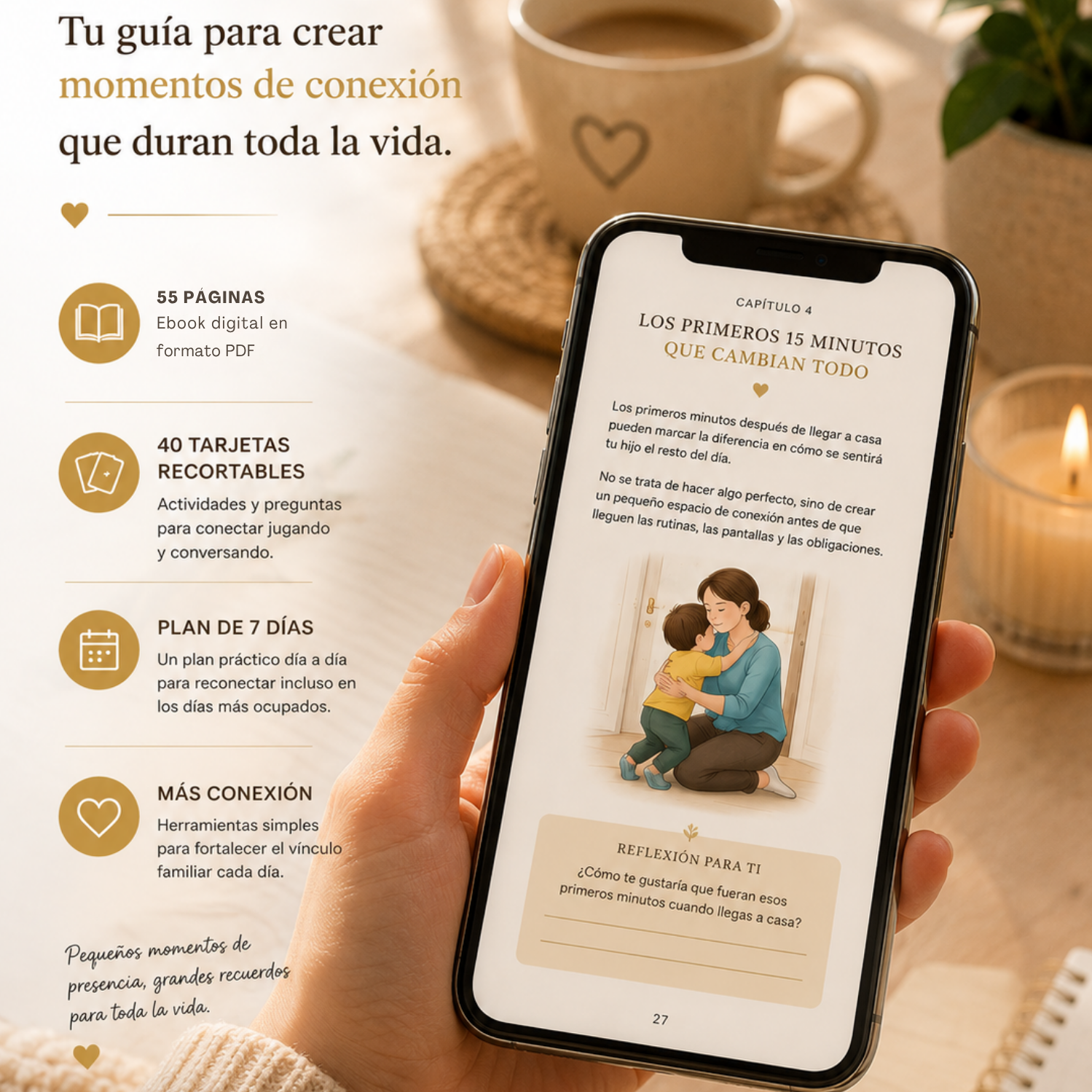 Cómo reconectar con tu hijo después del trabajo